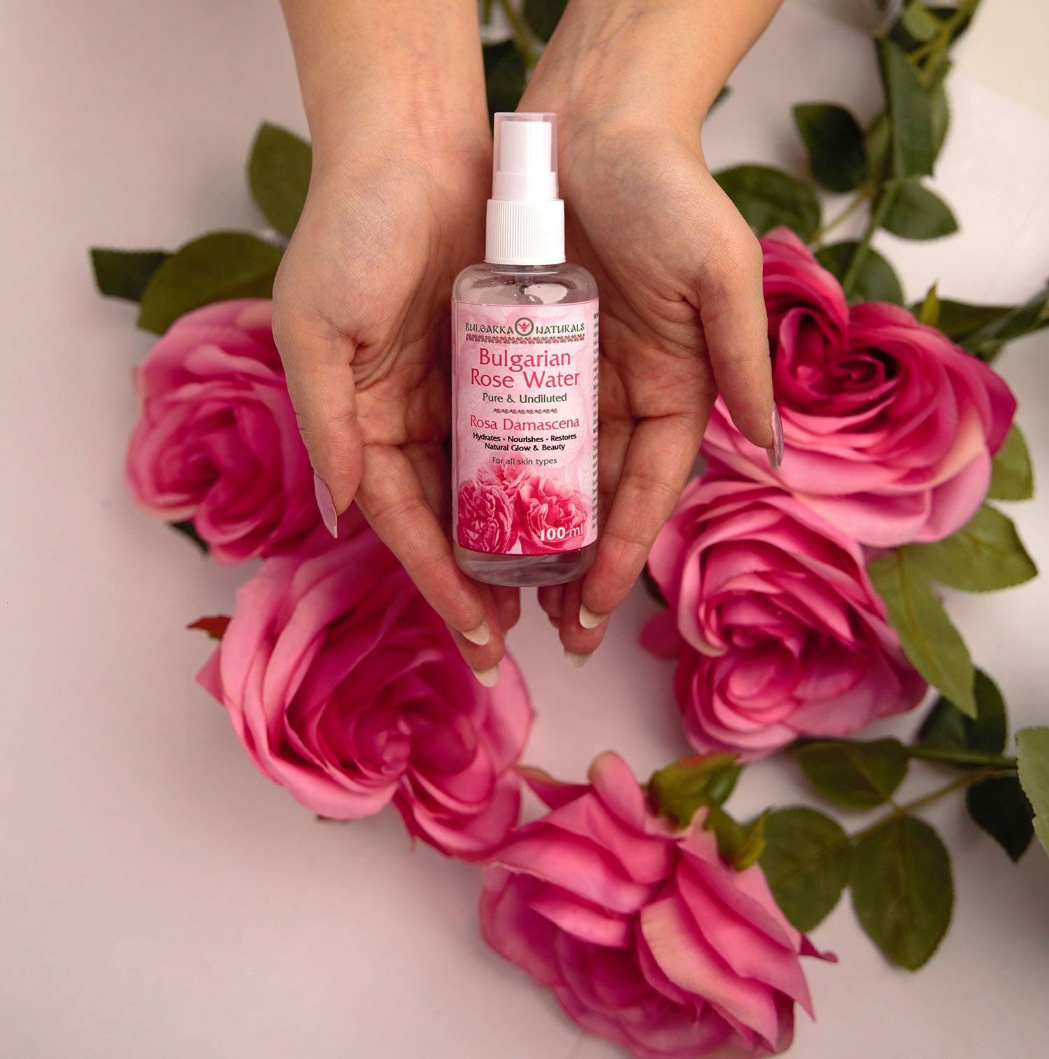 Pure Natural Bulgarian Rose Water – 100 ml