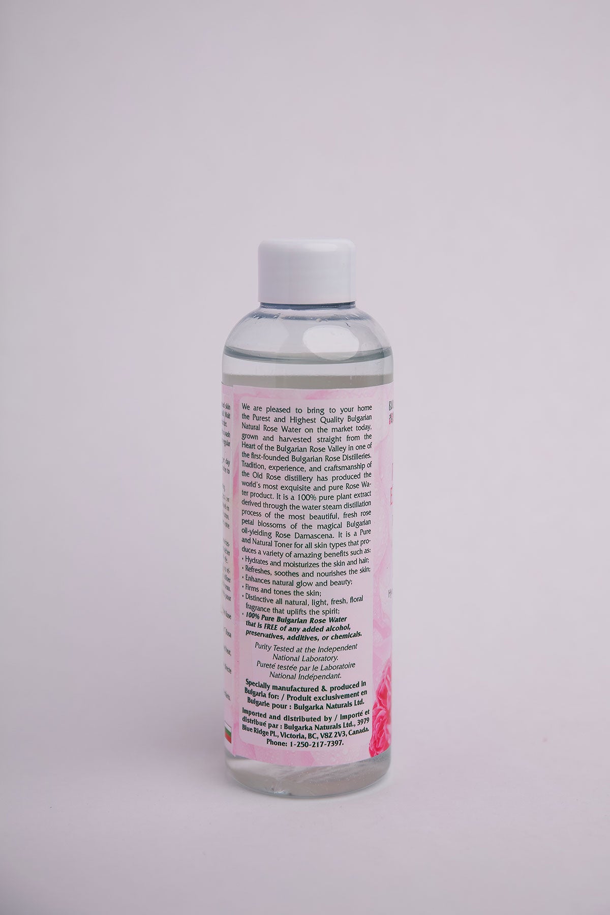 Pure Natural Bulgarian Rose Water – 330 ml